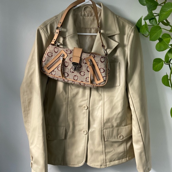 Vintage 90s leather jacket - Picture 6 of 7